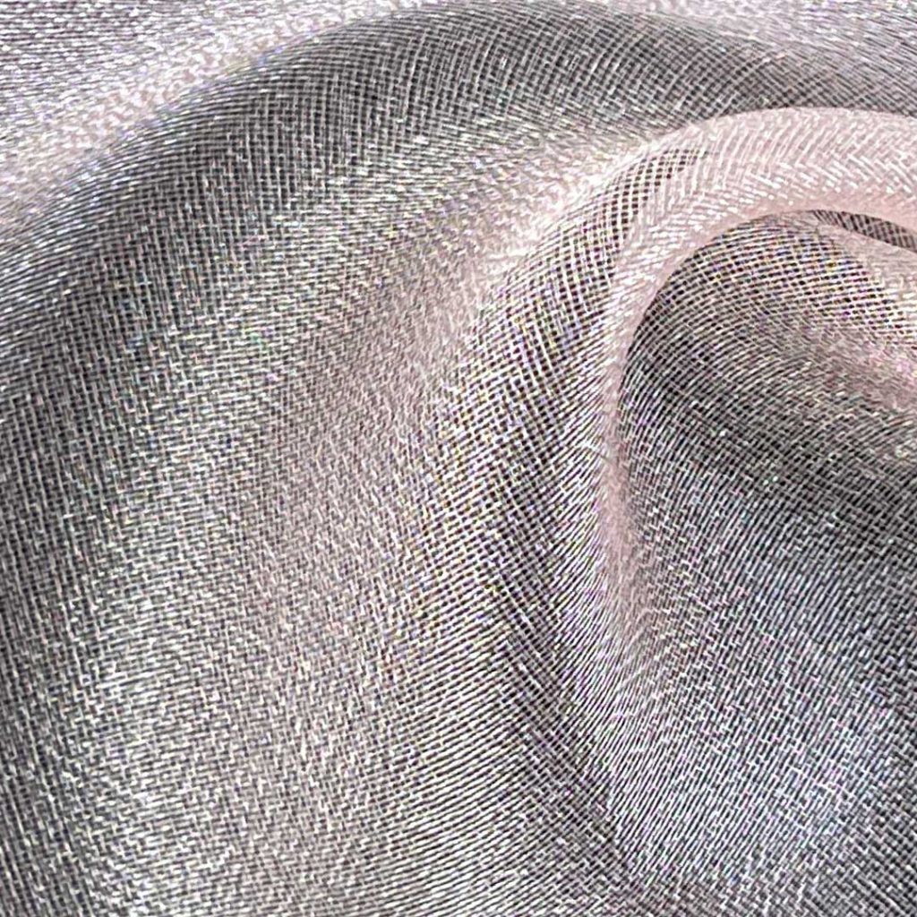 50gsm (1.8 oz) 100% Polyester Organza Glossy Translucent Fabric Evening Gown Dress Blouse GH02