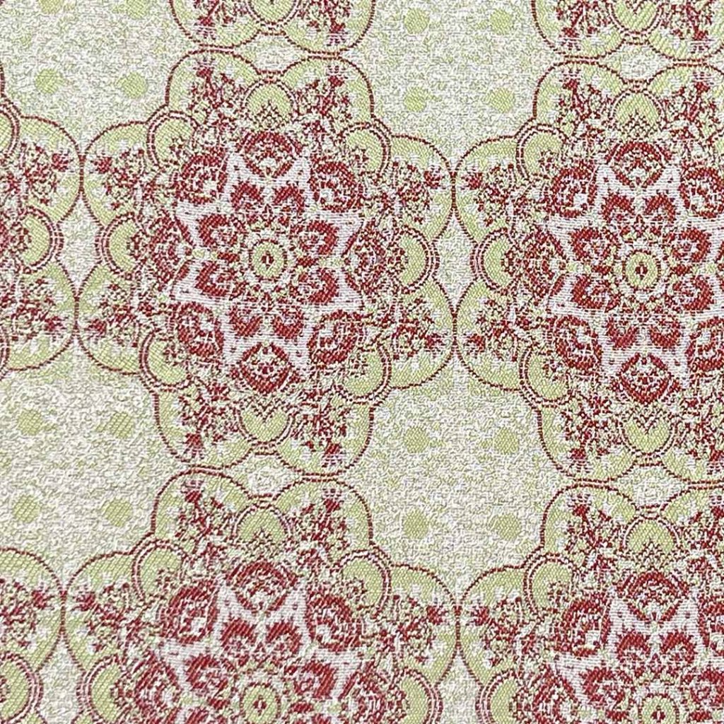 100% Polyester Brocade Crisp Ripstop Hand Feel Fabric Table Runner Curtain GR7101586