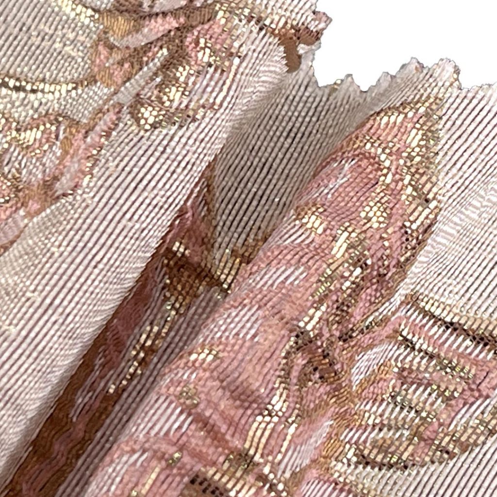 22% Viscose 78% Polyester Brocade Ripstop Crisp Hand Feel Fabric Bed Runner Curtain GR8321695