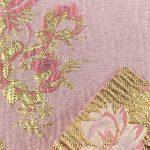 100% Polyester Brocade Ripstop Crisp Hand Feel Fabric Bed Runner Bridal Dress GR838307