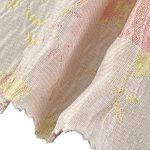 100% Polyester Brocade Ripstop Crisp Hand Feel Fabric Bed Runner Bridal Dress GR838365