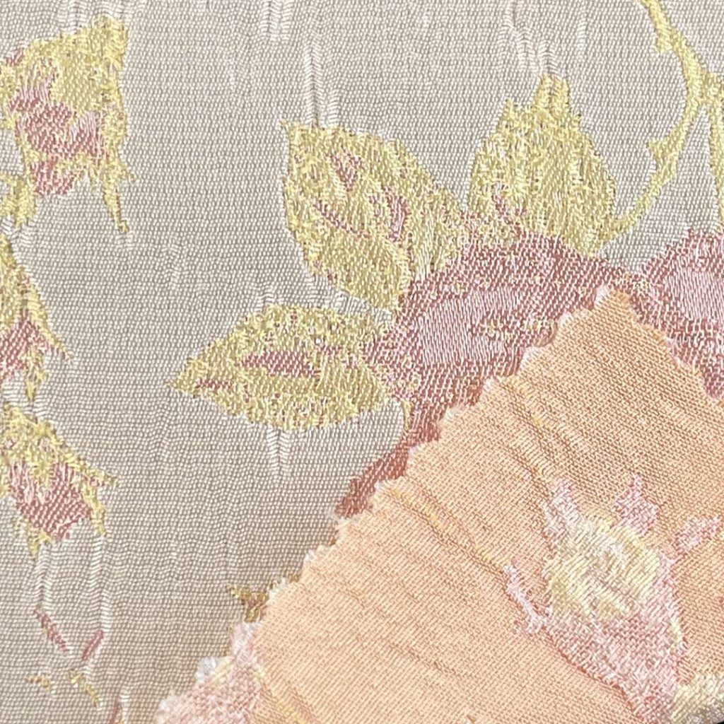 100% Polyester Brocade Ripstop Crisp Hand Feel Fabric Bed Runner Bridal Dress GR838365