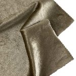240gsm (8.5 oz) 93% Polyester 7% Spandex Crushed Velvet Plush Hand Feel Fabric Costume Dress GS787