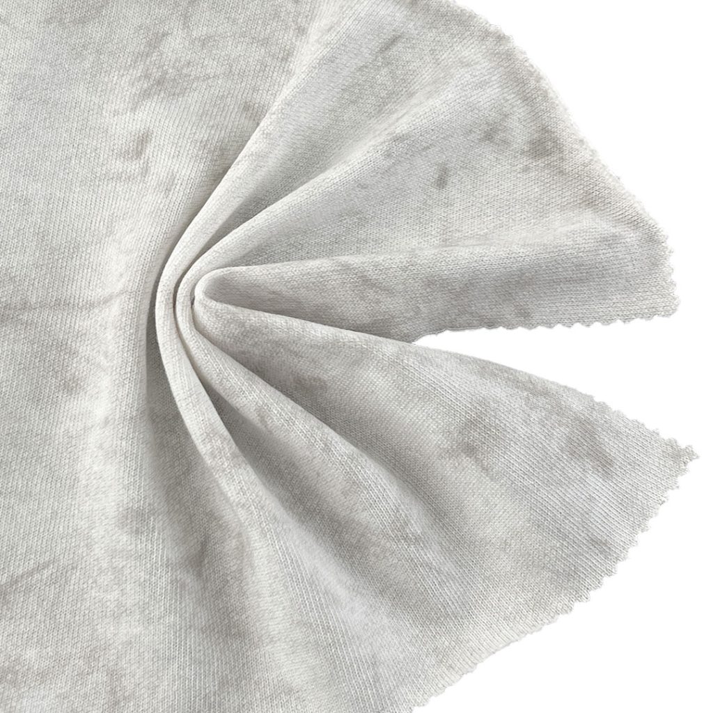 200gsm (7.1 oz) 100% Cotton Single Jersey Acid Wash Fabric Long Sleeve Shirt T-shirt H1720#