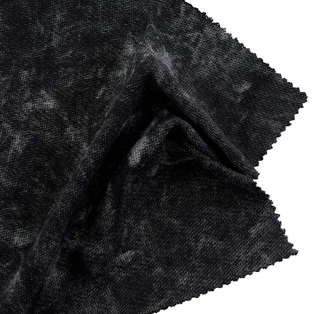 260gsm (9.2 oz) 100% Cotton Acid Wash Single Jersey Fabric Long Sleeve Shirt T-shirt H1722#