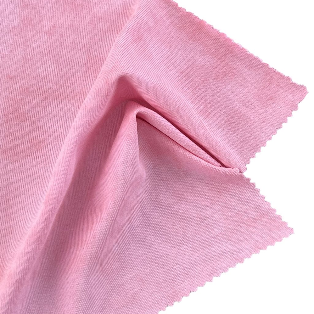 180gsm (6.3 oz) 71% Cotton 29% Polyester Acid Wash Single Jersey Fabric Long Sleeve Shirt T-shirt H1730C#