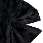 180gsm (6.3 oz) 90% Polyester 10% Spandex Crushed Velvet Plush Hand Feel Fabric Dress Evening Dress H2148