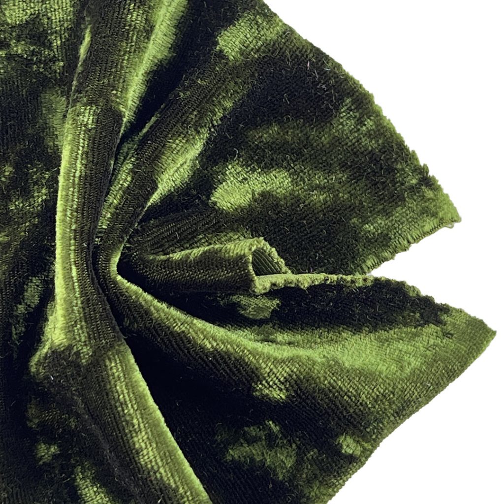 280gsm (9.9 oz) 95% Polyester 5% Spandex Crushed Velvet Plush Hand Feel Fabric Evening Dress Skirt H2271