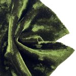 280gsm (9.9 oz) 95% Polyester 5% Spandex Crushed Velvet Plush Hand Feel Fabric Evening Dress Skirt H2271