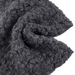 820gsm (28.9 oz) 60% Wool 40% Polyester Boucle Plush Soft Hand Feel Fabric Blanket Zip Up Hoodie H83035