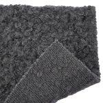 820gsm (28.9 oz) 60% Wool 40% Polyester Boucle Plush Soft Hand Feel Fabric Blanket Zip Up Hoodie H83035