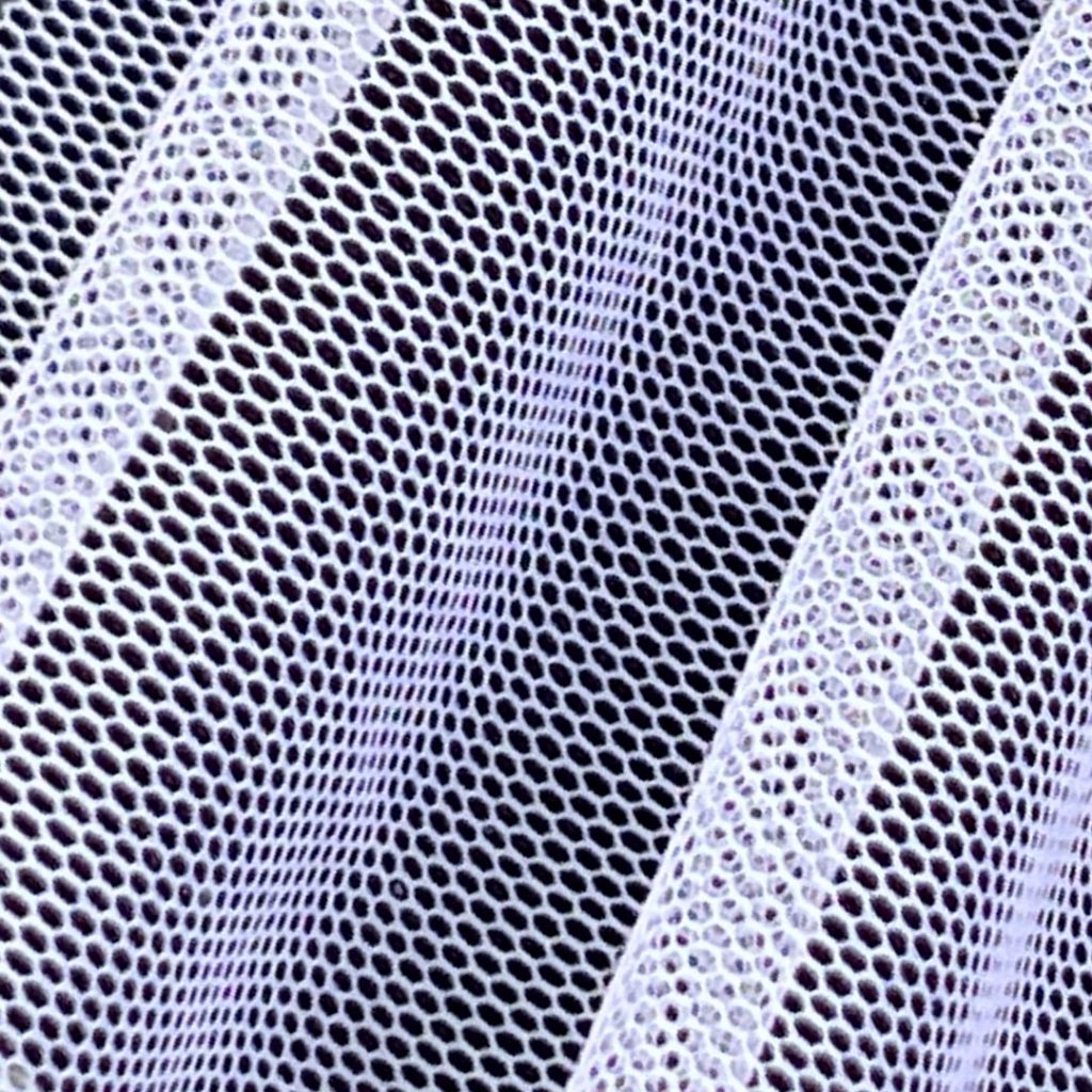 100% Polyester Scrim Breathable Tulle Fabric Skirt Evening Dress HH01