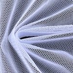 100% Polyester Scrim Breathable Tulle Fabric Skirt Evening Dress HH01