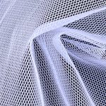 100% Polyester Scrim Breathable Tulle Fabric Skirt Evening Dress HH01