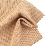 250gsm (8.8 oz) 46% Cotton 46% Viscose 6% Spandex Pointelle Textured Soft Hand Feel Fabric Dress Long Sleeve Shirt J0717183-1