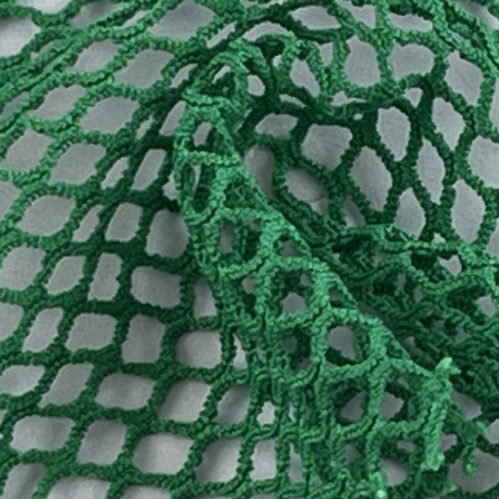 95% Polyester 5% Spandex Netting Fabric Breathable Fabric Bags Tops Sportswear JL02