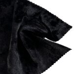 260gsm (9.2 oz) 95% Polyester 5% Spandex Crushed Velvet Plush Hand Feel Fabric Skirt Evening Dress K1303#