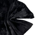 260gsm (9.2 oz) 95% Polyester 5% Spandex Crushed Velvet Plush Hand Feel Fabric Skirt Evening Dress K1303#