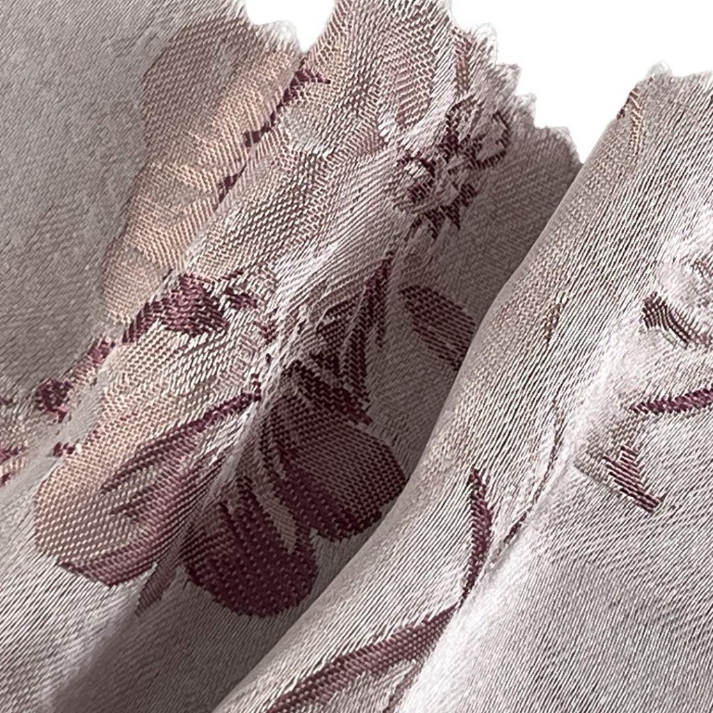 28% Viscose 72% Polyester Brocade Ripstop Crisp Hand Feel Fabric Curtain Evening Dress K867