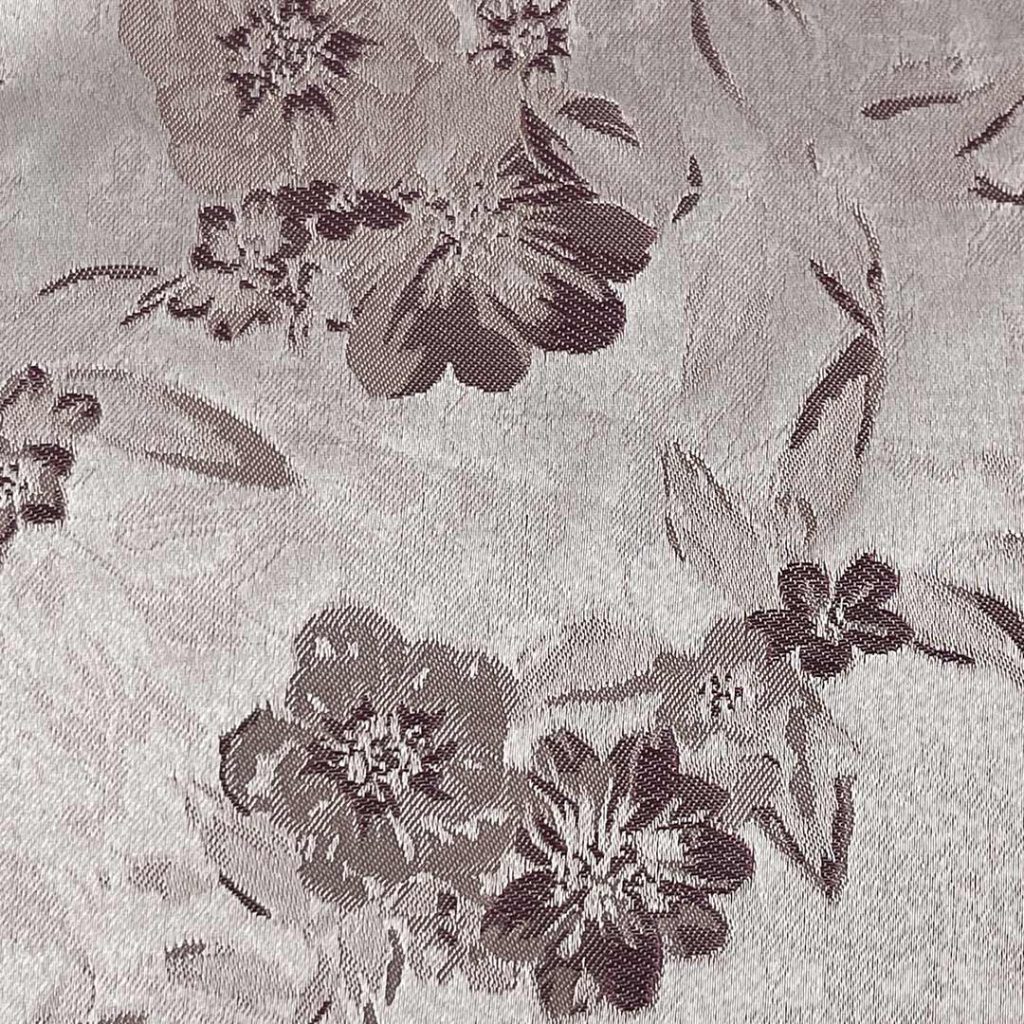 28% Viscose 72% Polyester Brocade Ripstop Crisp Hand Feel Fabric Curtain Evening Dress K867