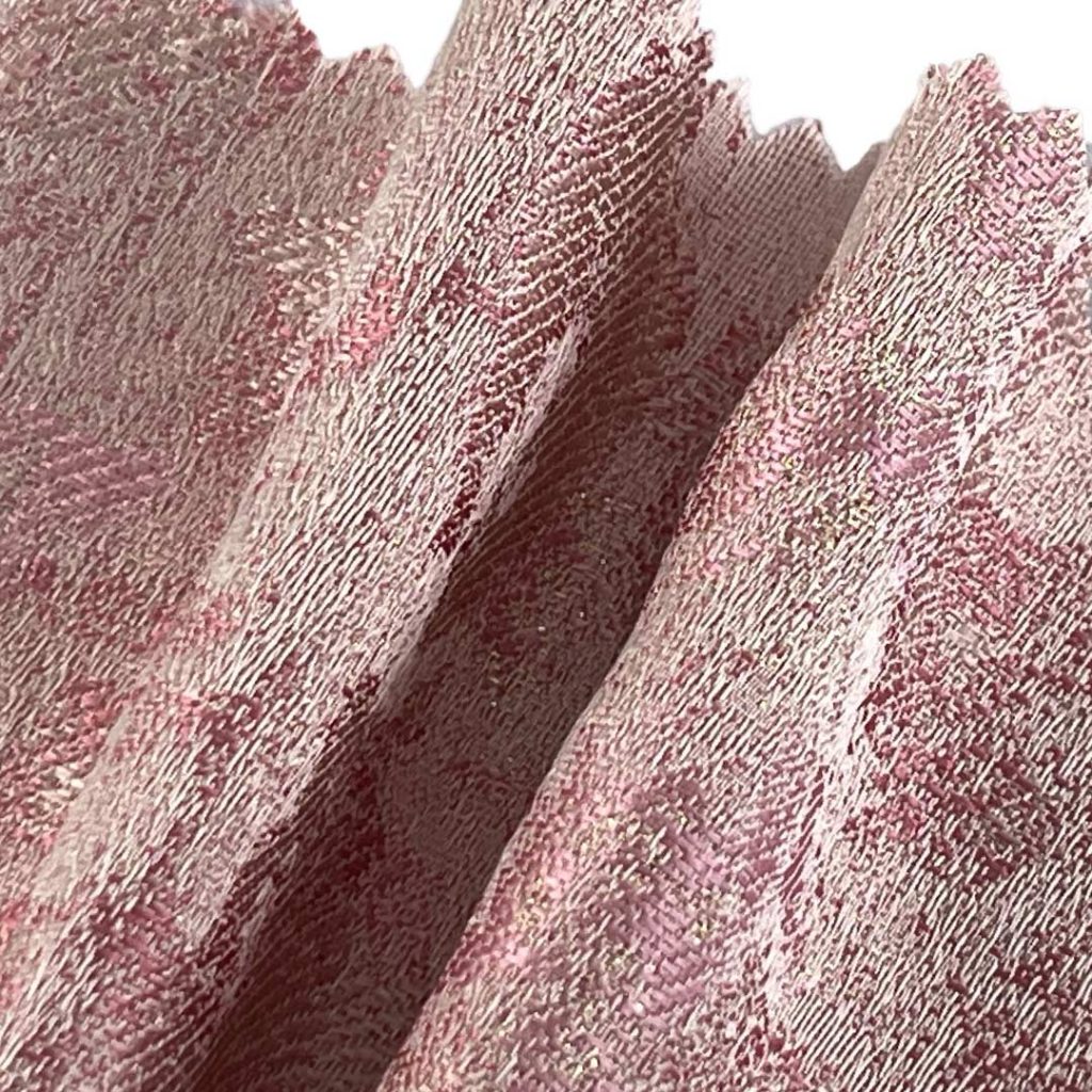 100% Polyester Brocade Crisp Hand Feel Ripstop Fabric Bed Runner Table Runner M851000