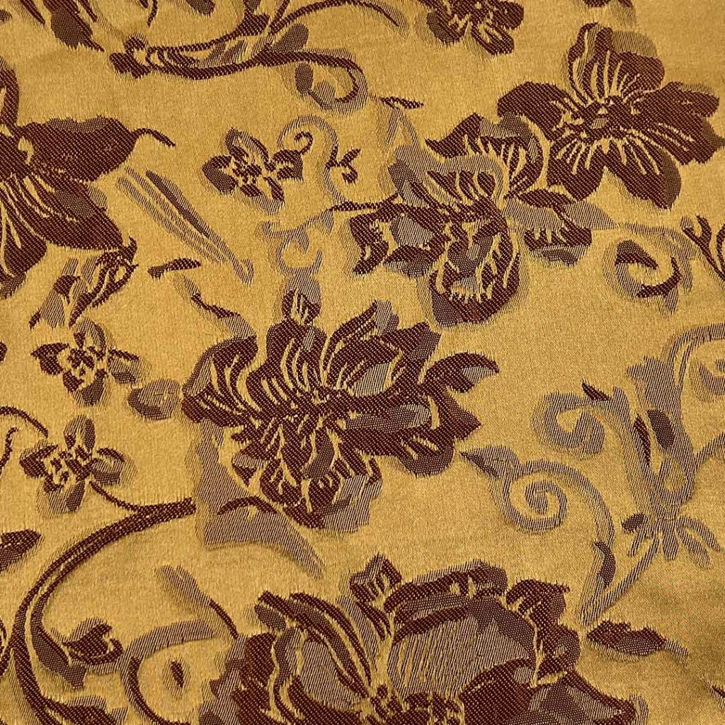 100% Polyester Brocade Ripstop Crisp Hand Feel Fabric Curtain Table Runner MHA462