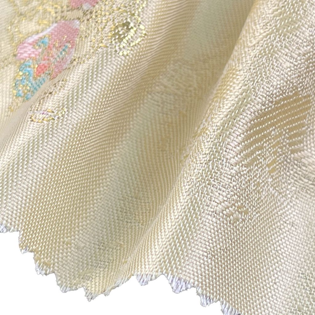 100% Polyester Brocade Ripstop Crisp Hand Feel Fabric Curtain Evening Dress N2435