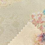 100% Polyester Brocade Ripstop Crisp Hand Feel Fabric Curtain Evening Dress N2435