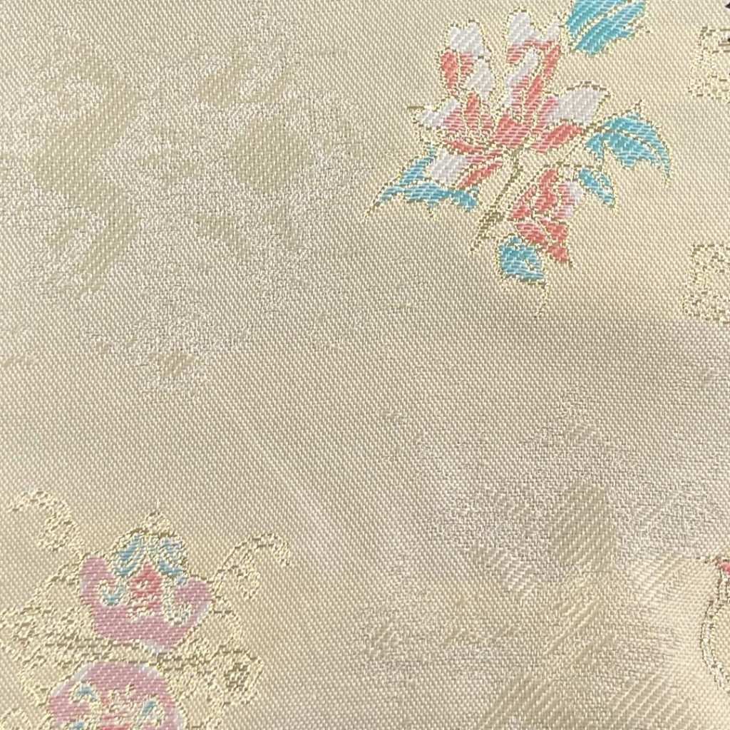 100% Polyester Brocade Ripstop Crisp Hand Feel Fabric Curtain Evening Dress N2435