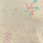 100% Polyester Brocade Ripstop Crisp Hand Feel Fabric Curtain Evening Dress N2435