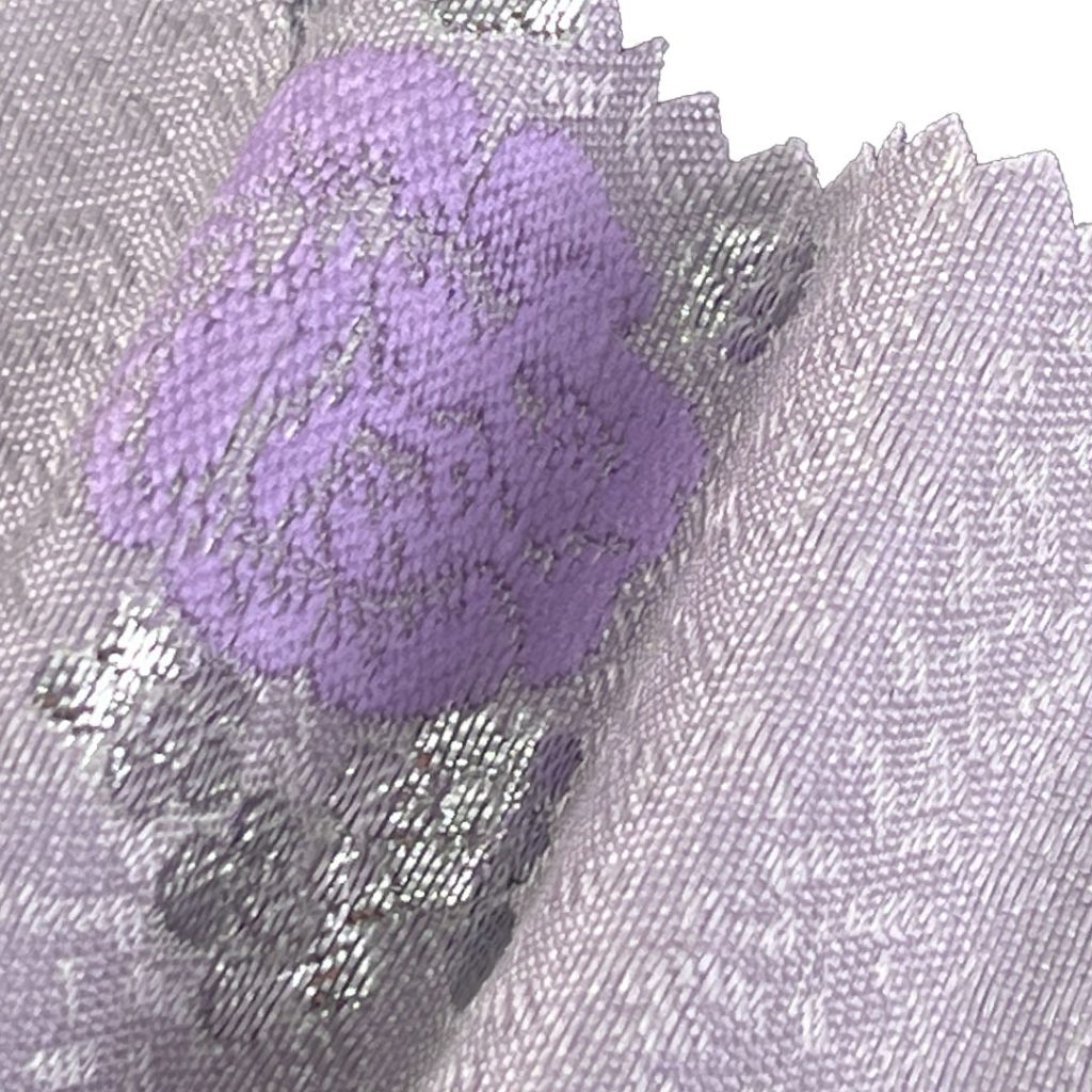 100% Polyester Brocade Ripstop Crisp Hand Feel Fabric Evening Gown Wedding Dress P12593