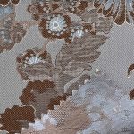 100% Polyester Brocade Ripstop Crisp Hand Feel Fabric Table Runner Bridal Dress P12767