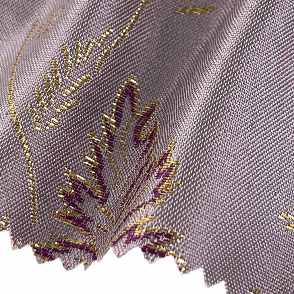 100% Polyester Brocade Ripstop Crisp Hand Feel Fabric Table Runner Curtain P12831