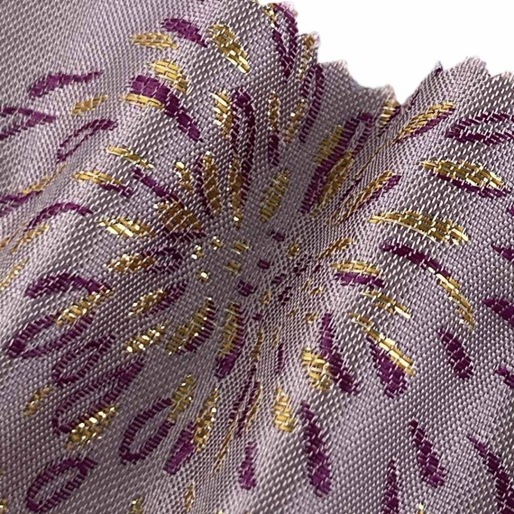 100% Polyester Brocade Ripstop Crisp Hand Feel Fabric Table Runner Curtain P12831