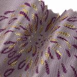 100% Polyester Brocade Ripstop Crisp Hand Feel Fabric Table Runner Curtain P12831