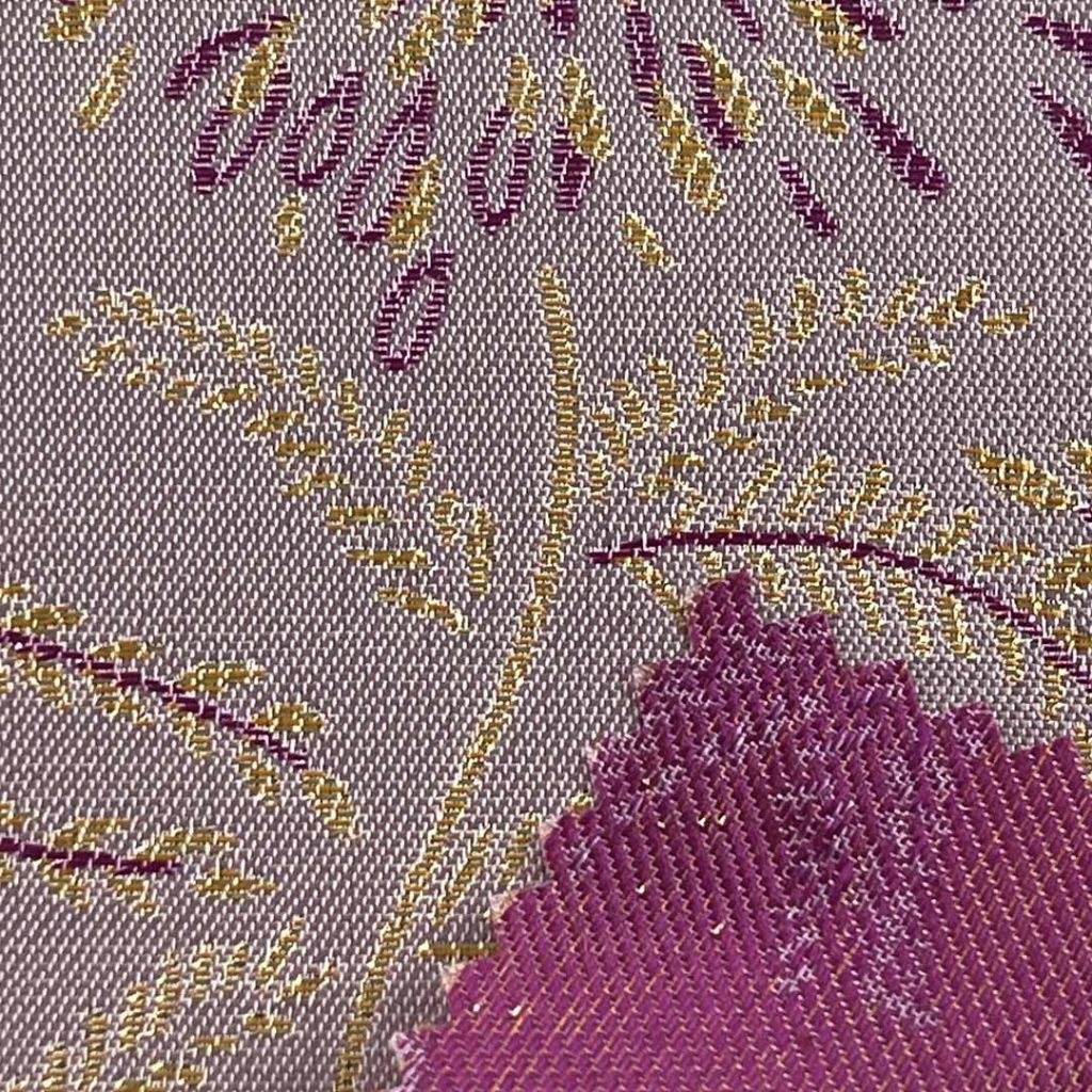 100% Polyester Brocade Ripstop Crisp Hand Feel Fabric Table Runner Curtain P12831