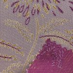 100% Polyester Brocade Ripstop Crisp Hand Feel Fabric Table Runner Curtain P12831