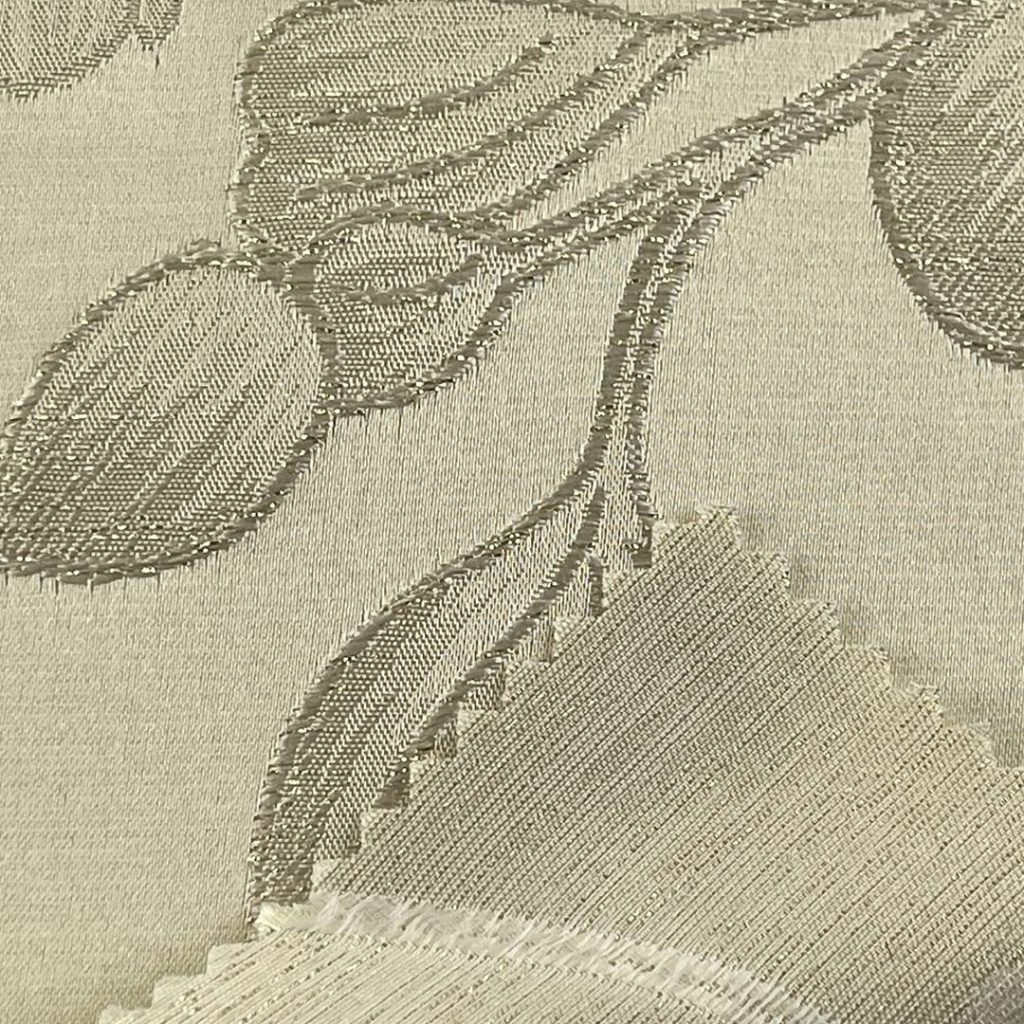 100% Polyester Brocade Ripstop Crisp Hand Feel Fabric Bed Runner Bridal Dress P12867