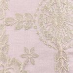 100% Polyester Brocade Ripstop Crisp Hand Feel Fabric Curtain Bed Runner P12884
