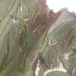 100% Polyester Brocade Ripstop Crisp Hand Feel Fabric Evening Dress Bed Runner P13000