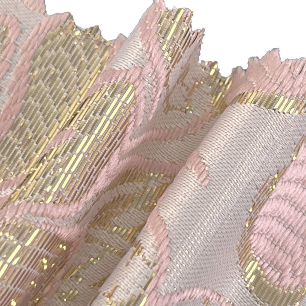 100% Polyester Brocade Ripstop Crisp Hand Feel Fabric Bed Runner Table Runner P13019