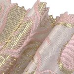 100% Polyester Brocade Ripstop Crisp Hand Feel Fabric Bed Runner Table Runner P13019