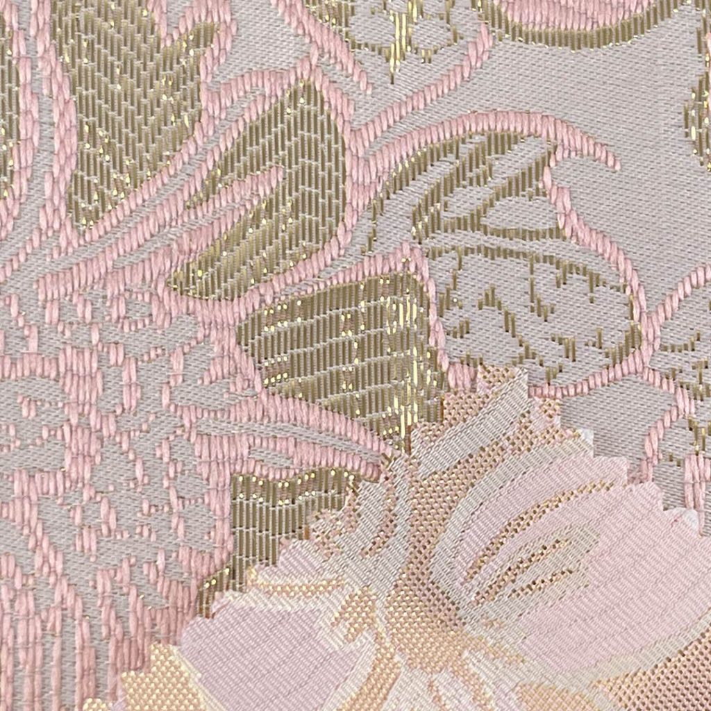 100% Polyester Brocade Ripstop Crisp Hand Feel Fabric Bed Runner Table Runner P13019