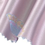 100% Polyester Brocade Ripstop Crisp Hand Feel Fabric Curtain Wedding Dress P13052