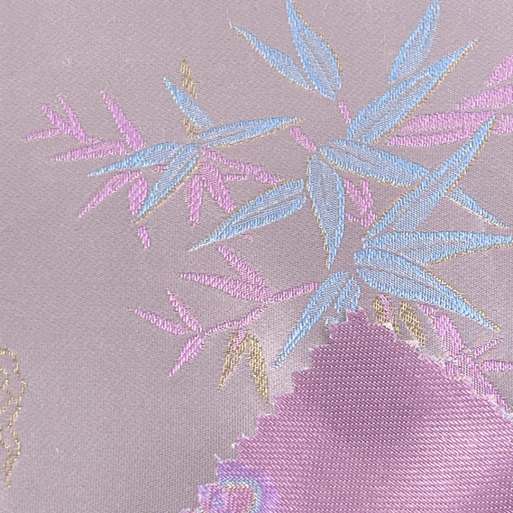 100% Polyester Brocade Ripstop Crisp Hand Feel Fabric Curtain Wedding Dress P13052