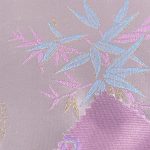 100% Polyester Brocade Ripstop Crisp Hand Feel Fabric Curtain Wedding Dress P13052