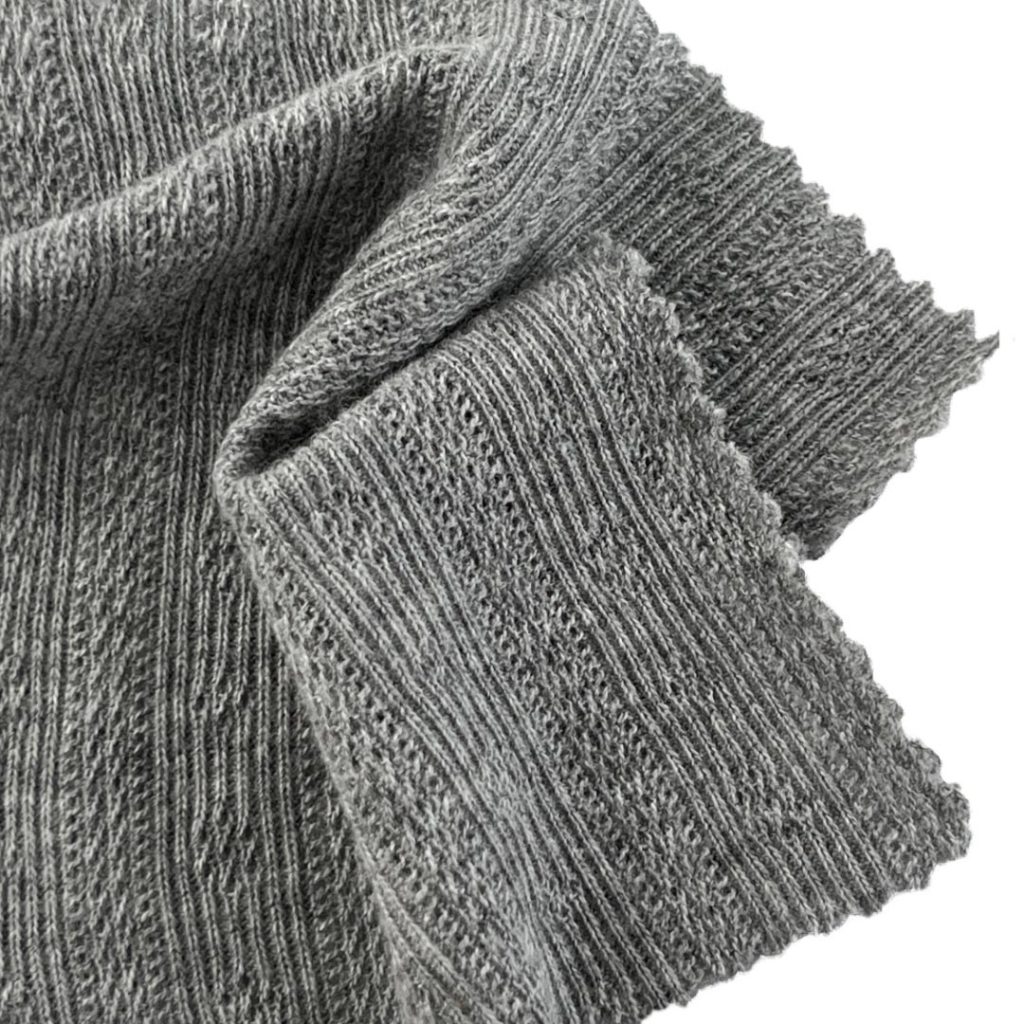 200gsm (7.1 oz) 100% Cotton Pointelle Textured Soft Hand Feel Fabric Cardigan Dress R0115789