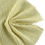 200gsm (7.1 oz) 100% Cotton Pointelle Textured Soft Hand Feel Fabric Cardigan Long Sleeve Shirt R0115790