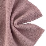 460gsm (16.2 oz) Front 29% Viscose 71% Polyester Back 95% Polyester 5% Spandex Towel Soft Hand Feel Fabric Sweater Sleepwear RF7101-1#