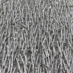 100% Polyester Beaded Glossy Shiny Fabric Craft Skirt RT06